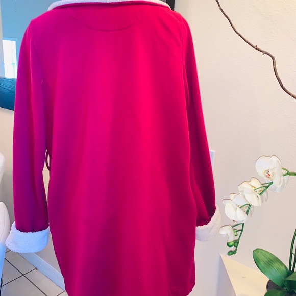 VICTORIA SECRET FAUX-FUR HEM ROBE L - Picture 5 of 8